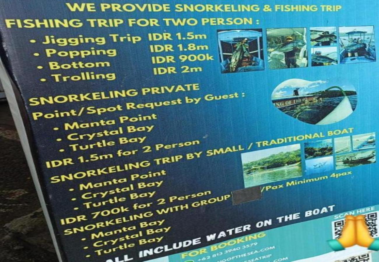 Sedok Jineng Villa Lembongan Екстериор снимка